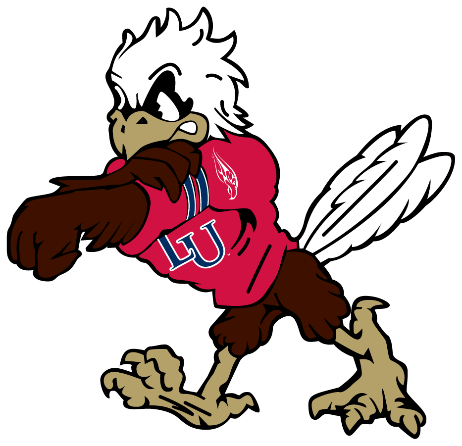 Liberty Flames 2003-2013 Mascot Logo v2 diy DTF decal sticker